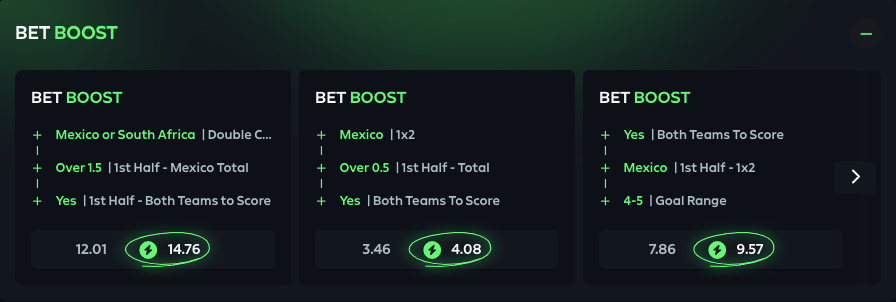 Gamdom Bet Boosts